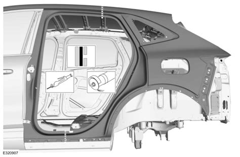 Ford Escape: Rear End Sheet Metal Repairs / 